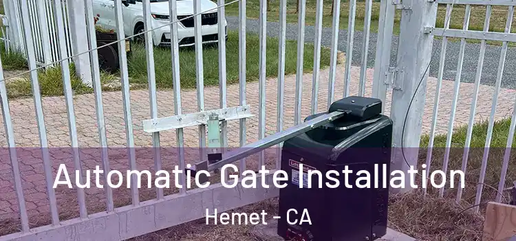  Automatic Gate Installation Hemet - CA